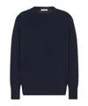 The Row Long-sleeved Sweater In Blue