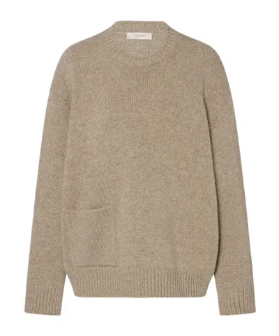 The Row Long-sleeved Sweater In Neutral