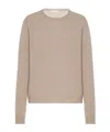 The Row Kiasora Cashmere Sweater In Nude