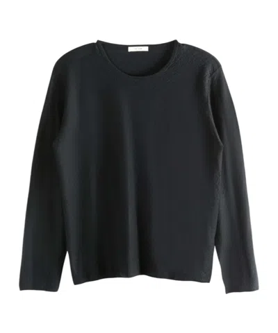 The Row Long-sleeved T-shirt In Black