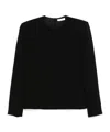 The Row Azalea Top In Black