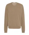 The Row Long-sleeved T-shirt In Brown