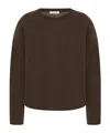 The Row Brown Jameson T-shirt In Green