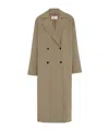 The Row Sable Oversize Wool Coat In Brown
