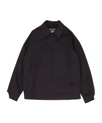 The Row Long-sleeved Zip-up Jacket In Black