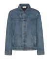 The Row Denim Mendo Jacket In Blue