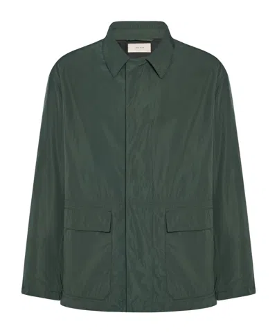 The Row Long-sleeved Casual Jacket In Green