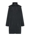 The Row Aldara Technical Coat In Black
