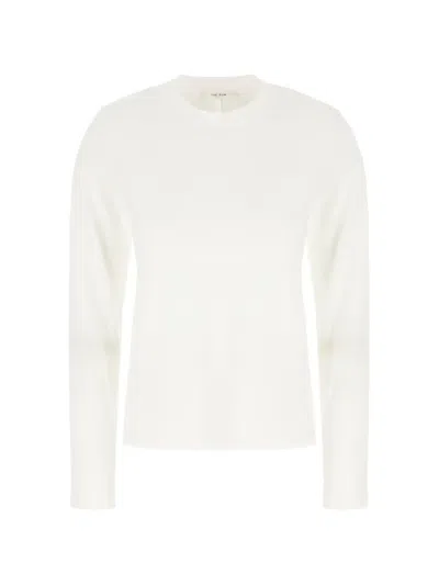 The Row Long-sleeved T-shirt In White
