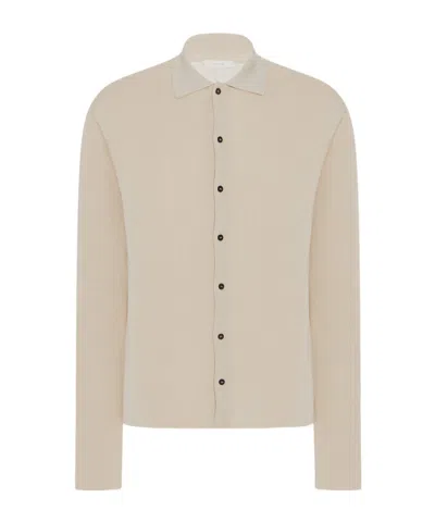The Row Lorde Cardigan In Nude