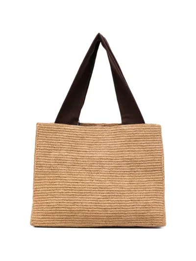 The Row Loretta Tote Bag In Brown