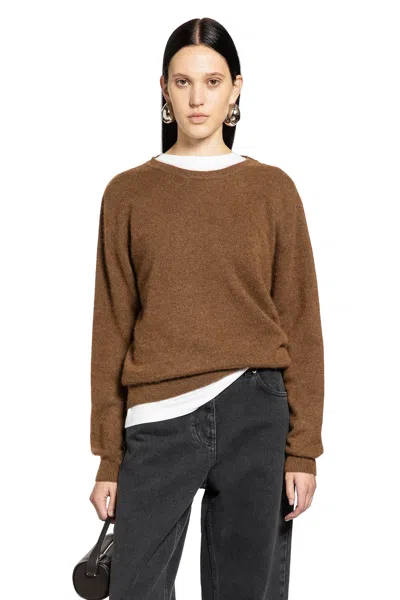 The Row Lorynna Sweater In Brown
