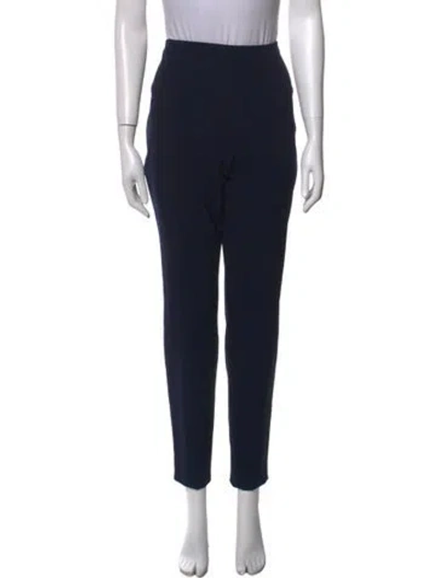 Pre-owned The Row Losso Skinny Leg Pants In Blue