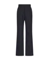The Row Low-waisted Suit Trousers In Black