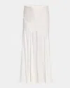 The Row Luce A-line Skirt In White