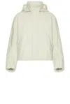 The Row Lucius Cotton Jacket In Stone