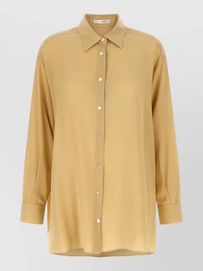 THE ROW LUKA RELAXED FIT LONG SLEEVE SHIRT