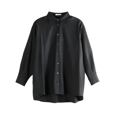 Pre-owned The Row Luka Shirt 'black' | Women's Size 4
