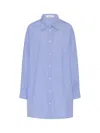 The Row Luka Shirt Blue White