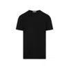 THE ROW LUKE BLACK COTTON T-SHIRT