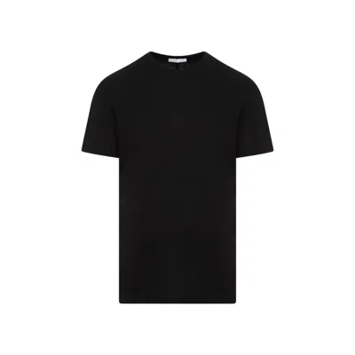 The Row Luke Black Cotton T-shirt