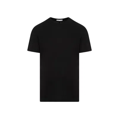 THE ROW THE ROW LUKE BLACK COTTON T-SHIRT