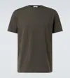 The Row Luke Cotton Jersey T-shirt In Grün