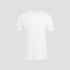 The Row Luke Regular Cotton Jersey T-shirt In Wht White