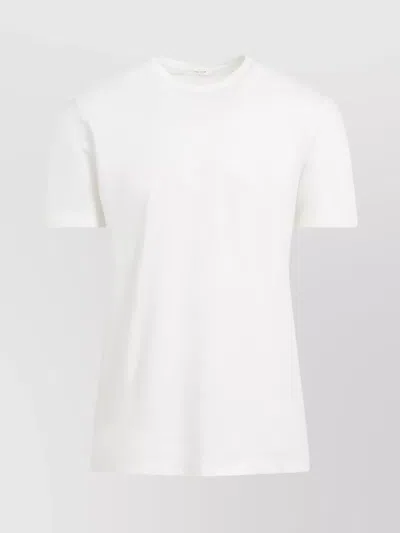 THE ROW LUKE T-SHIRT COTTON RAISED STITCHING