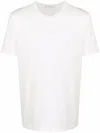 The Row Luke Regular Cotton Jersey T-shirt In White