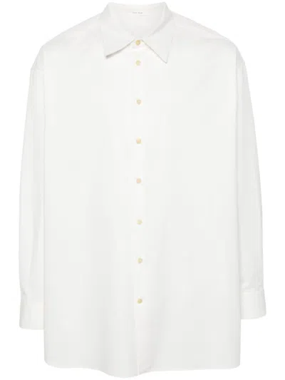 The Row White Lukre Shirt