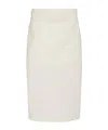 The Row Lulli Mid-length Skirt In White