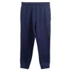 The Row Lusaka Tapered Sweatpants In Blue Virgin Wool In Blue