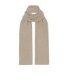 The Row Luthgard Scarf In Brown