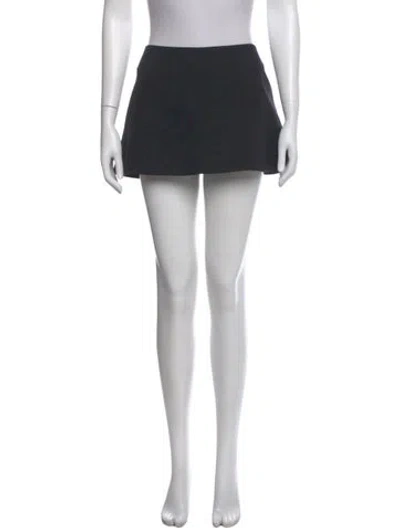 Pre-owned The Row Mabel Cape Wool Shawl In Black