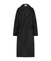 The Row Macaria Coat In Wool In Black