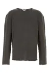 The Row Dark Grey Cotton Kalen Sweater