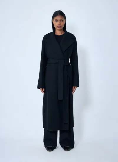 The Row Malika Coat In Black