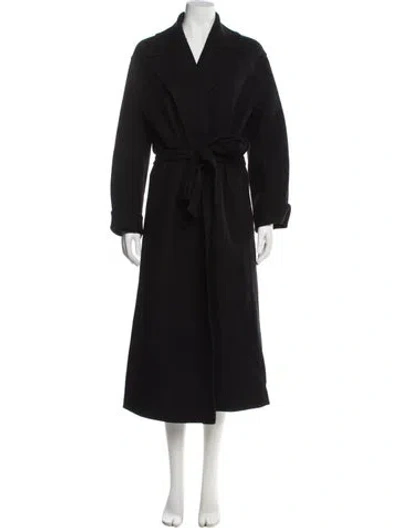 Pre-owned The Row Malika Coat In Black