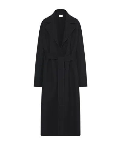The Row Malika Coat In Black
