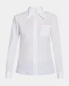 The Row Maltika Button-down Shirt In White