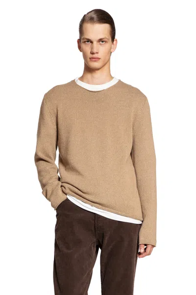 The Row Man Beige Knitwear