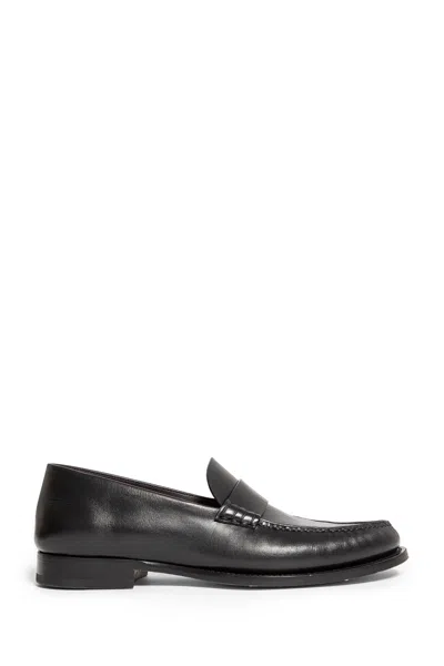 The Row Man Black Loafers & Flats