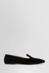 The Row Brent Leather Loafers In Black