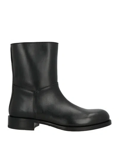 The Row Man Boot Black Size 7 Calfskin