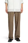 The Row Man Brown Trousers In Brown