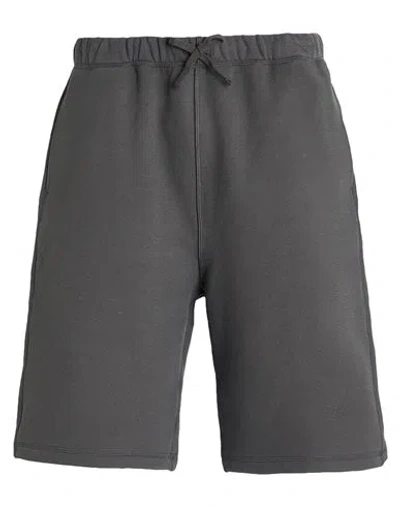 The Row Man Shorts & Bermuda Shorts Lead Size L Cotton, Elastane In Gray