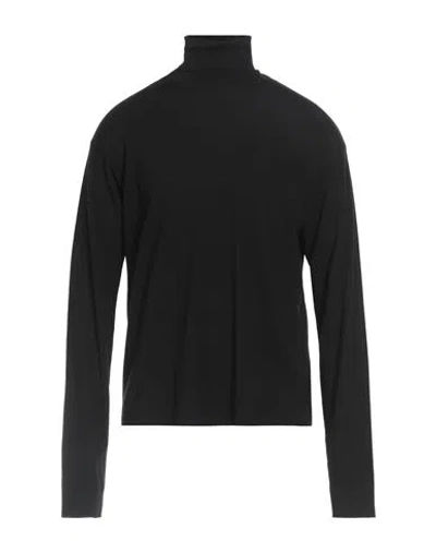 THE ROW THE ROW MAN TURTLENECK BLACK SIZE L WOOL