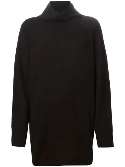 The Row 'mandel' Sweater In Black