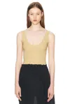 The Row Mandie Bodysuit In Wheat